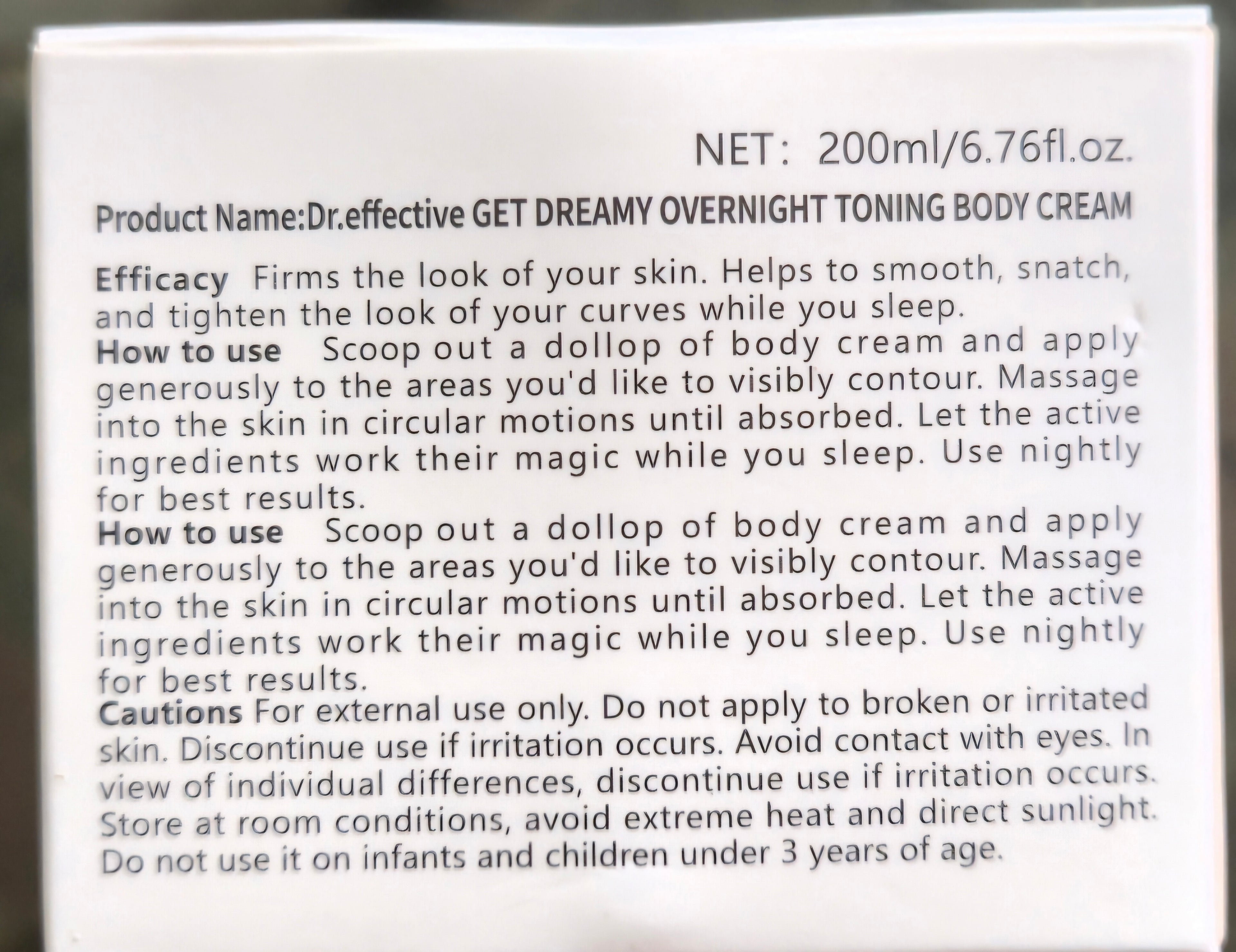 Get Dreamy by Dr Effective