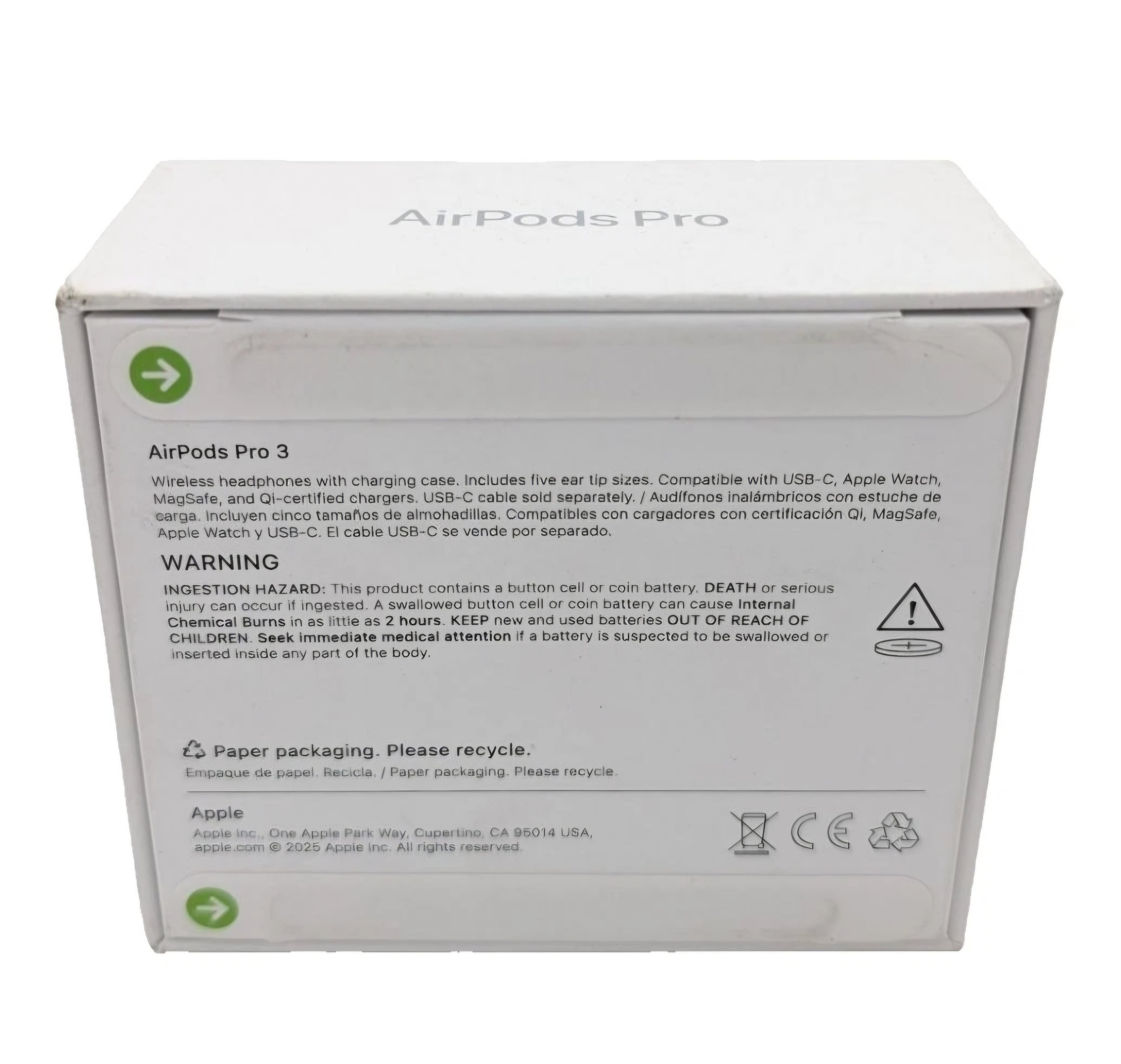 Apple AirPod pro 3's ANC brand new