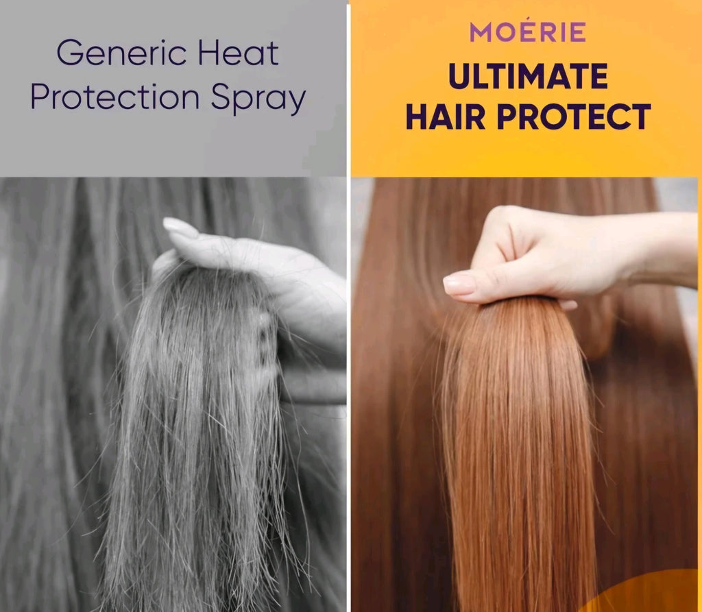 Moerie Hair Heat Protectant Spray Lightweight AntiFrizz Heat Protector Brand New