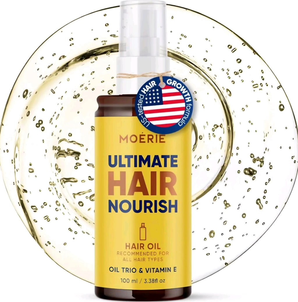 Moerie Ultimate Hair Oil for frizzy, dry and damaged Hair - Brand New