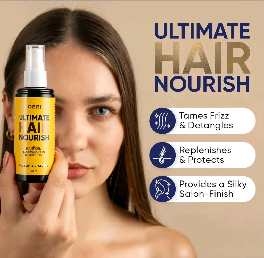 Moerie Ultimate Hair Oil for frizzy, dry and damaged Hair - Brand New